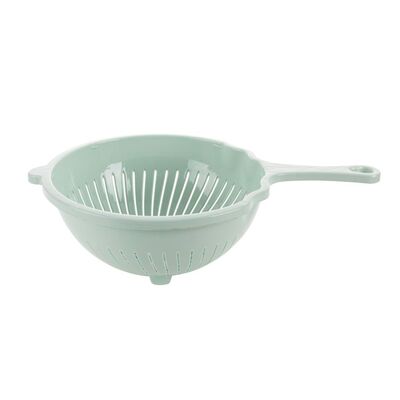 Cedzak z uchwytem 21 cm miętowy