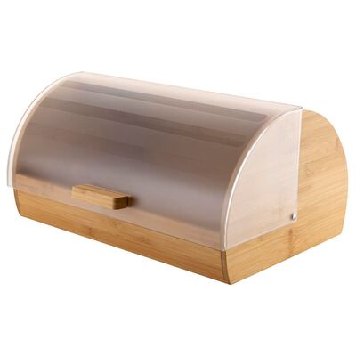 Chlebak bambusowy classic 38,5 x 27,7 x 19 cm beżowy