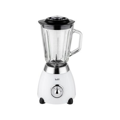 Blender kielichowy Royal Line 1,5 l szklany biały