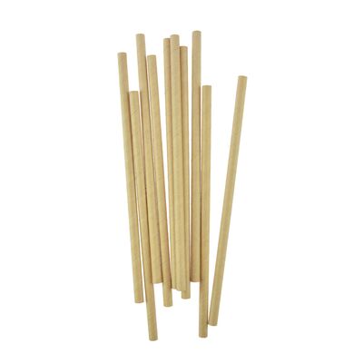 Słomka papierowa shake 8 mm Kraft Balloons 10 sztuk