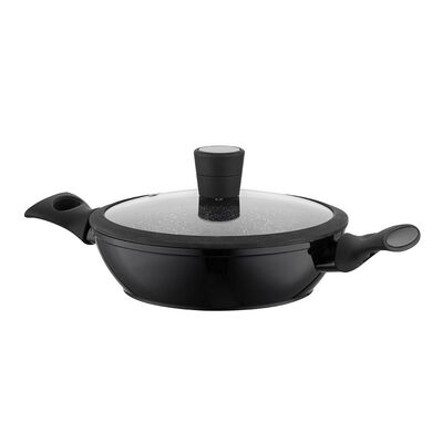 Garnek aluminiowy niski Magnum z pokrywką 24 cm 2,5 l