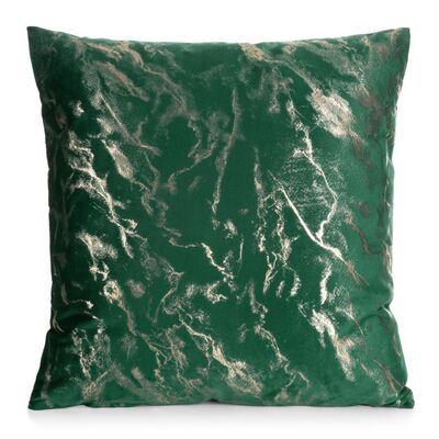 Poszewka dekoracyjna DORIS 45 x 45 cm ciemny zielony