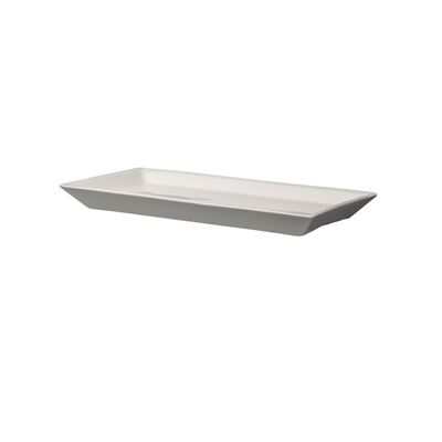 Świecznik Prostokąt J1500 15 x 29 cm biały