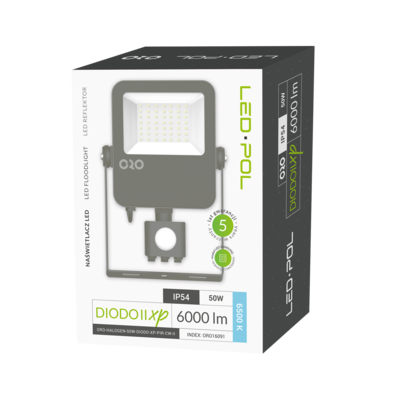Naświetlacz LED ORO halogen 50 W diodo