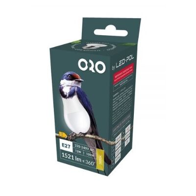 Żarówka LED oro atos 12 W dw