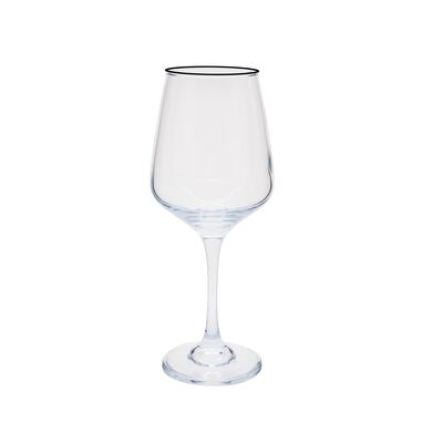 Kieliszki do wina czerwonego Sevilla new 6 sztuk 435 ml transparentny