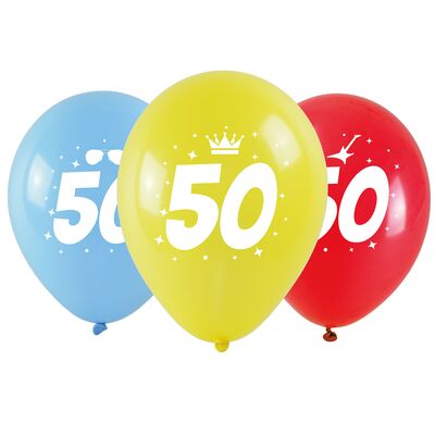 Balon z nadrukiem 50 3 sztuki
