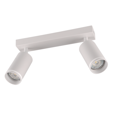 Lampa ścienno-sufitowa PARIS 2 x GU10 biały
