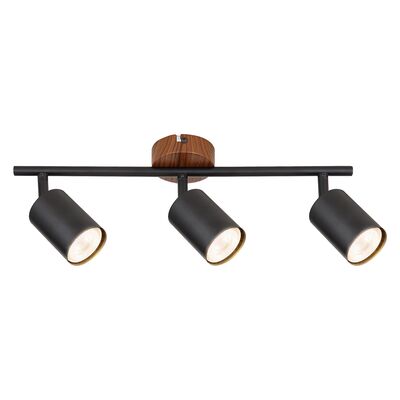 Lampa sufiowa Edmund 5297 GU10 3x max 25 W dąb