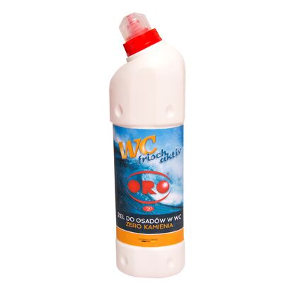 Żel do usuwania osadów w WC ZERO KAMIENIA 750 ml ORO