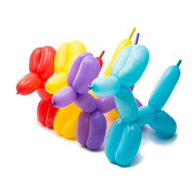 Balon modelinowy 15 sztuk mix