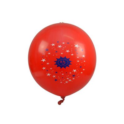 Balon z nadrukiem 40 czerwony 2 sztuki