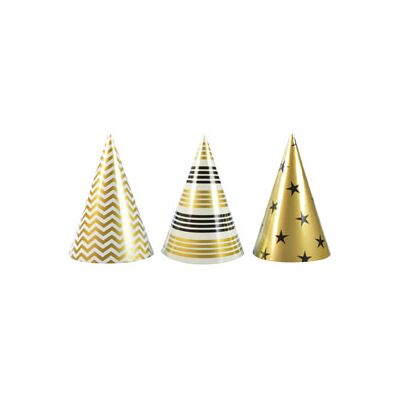 Czapeczka papierowa Celebrate! 3 sztuki