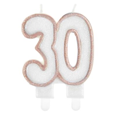 Świeczka urodzinowa 30