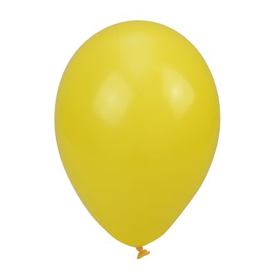 Balon pastelowy żółty 10 sztuk
