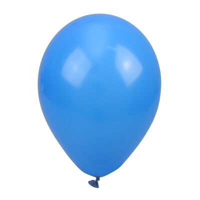 Balon pastelowy jednokolorowe niebieski 10 sztuk