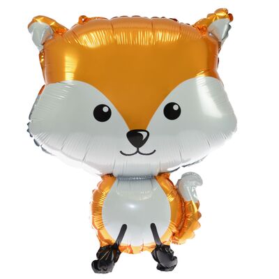 Balon foliowy leśne zwierzątka lisek 60 cm