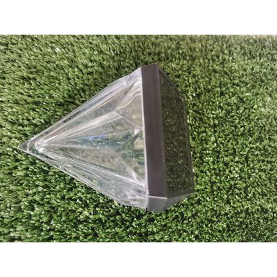 Kinkiet solarny 10 x 12 x 6 cm czarny