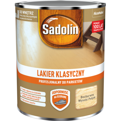 Lakier Klasyczny wysoki połysk 0,7 l Sadolin