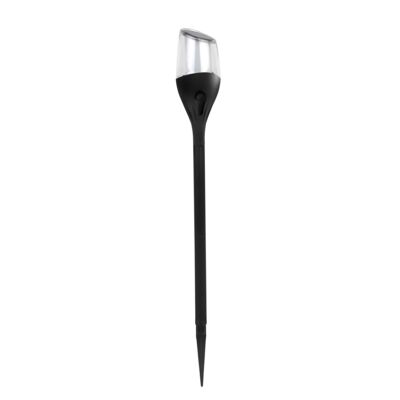 Lampa solarna wbijana 7,5 x 7,5 x 64 cm czarny 1 szt.