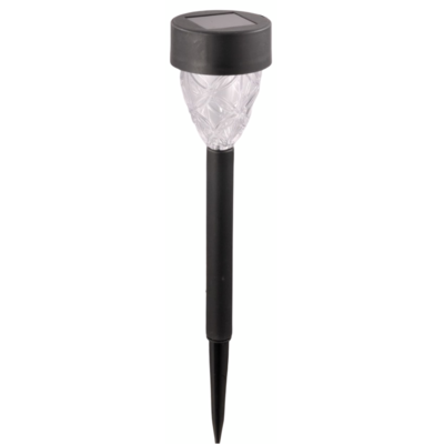 Lampa solarna 7,5 x 38,5 cm czarny