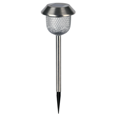 Lampa solarna 11,8 x 42,5 cm srebrny