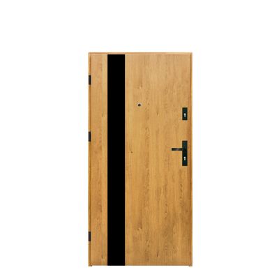 Drzwi antywłamaniowe Forca lewe 90L jasno-brązowy RC2 206,8 cm