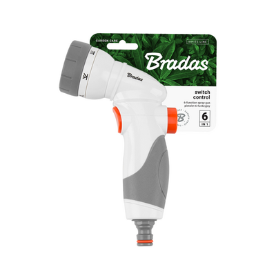 Pistolet 6-funkcyjny WHITE LINE SWITCH CONTROL BRADAS