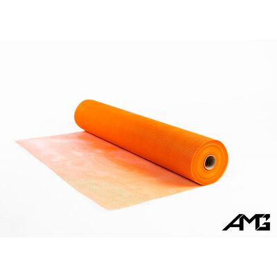 Siatka z włókna szklanego 160 g/m² 1 x 10 m pomarańczowa