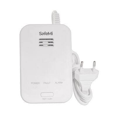 Czujnik gazu propan butan zasilanie AC 230 V SafeMi