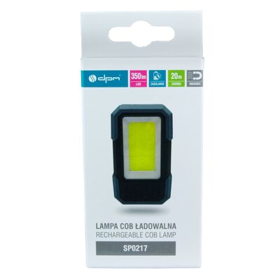 Lampa warsztatowa COB ładowalna 350 lm