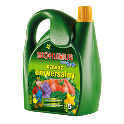 Nawóz uniwersalny Biohumus forte 5 l Agrecol
