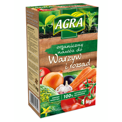 Nawóz organiczny do warzyw i rozsady 1 kg AGRA