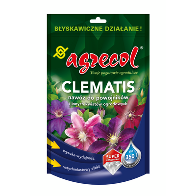 Nawóz do powojników i innych kwiatów ogrodowych Clematis 350 g Agrecol