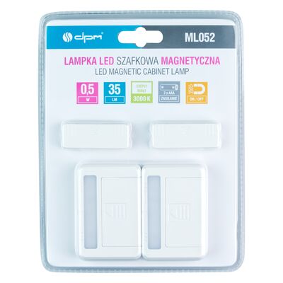 Lampka LED szafkowa magnetyczna 230 V 35 lm