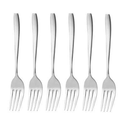 Zestaw 6 widelczyków do ciasta Planet