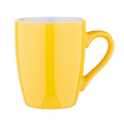 Kubek porcelitowy 300 ml żółty