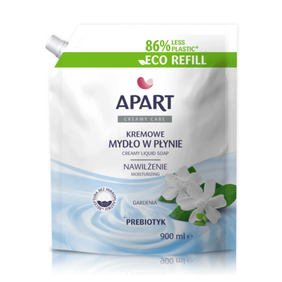 Kremowe mydło w płynie Gardenia refill APART Creamy Care 900 ml