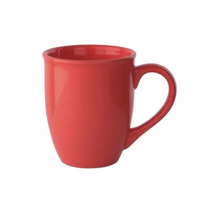 Kubek porcelitowy 330 ml czerwony