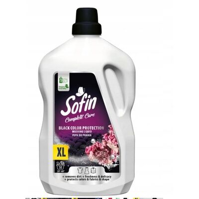 Płyn do prania tkanin czarnych i ciemnych SOFIN Complete Care  Black Color Protection 2,5 l