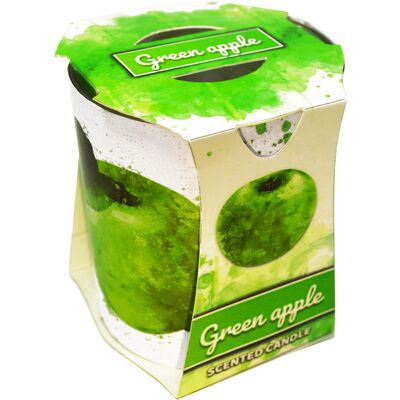 Świeca zapachowa w szkle Verona zielone jabłko