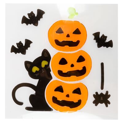 Dekoracja żelowa naklejka Halloween