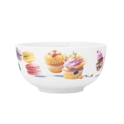 Miska porcelanowa Słodkości 13,5 cm 600 ml beżowy