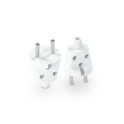 Wtyczka prosta 2P WT-20 Plastrol