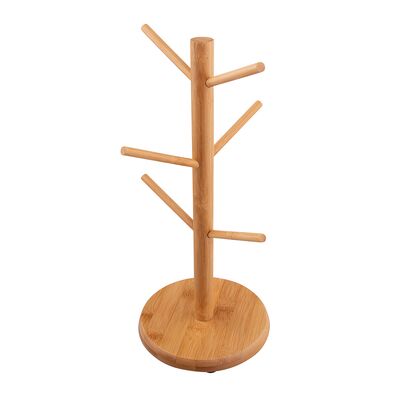 Stojak bambusowy na kubki 35 x 18 x 15,5 cm