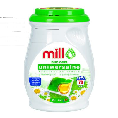 Kapsułki do prania uniwersalne 70 sztuk MILL