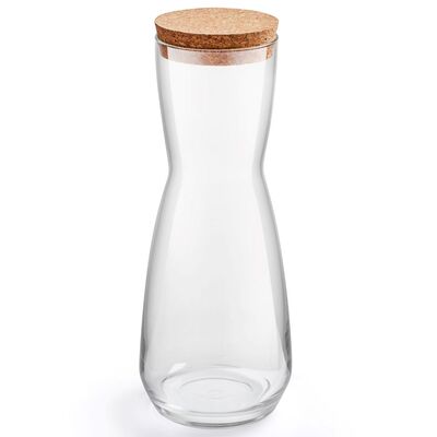 Karafka szklana z korkiem 1,1 l