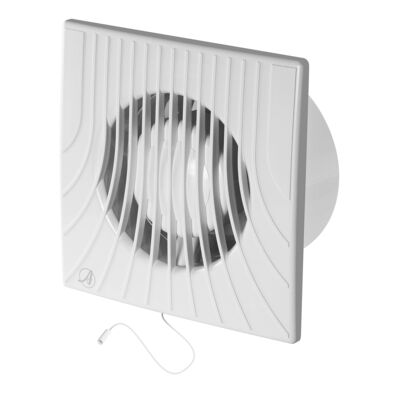 Wentylator łazienkowy WA100W biały, 0,59 kg, Ø100, włącznik pociągany AWENTA
