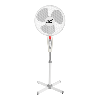 Wentylator stojący WT01 40 W 16" biały LTC