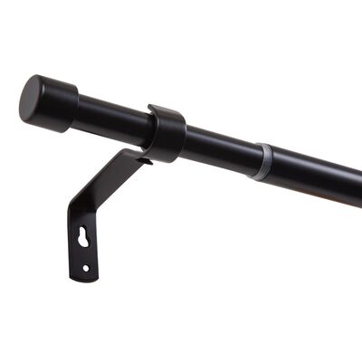 Karnisz teleskopowy SCOPE 120-210 cm czarny mat